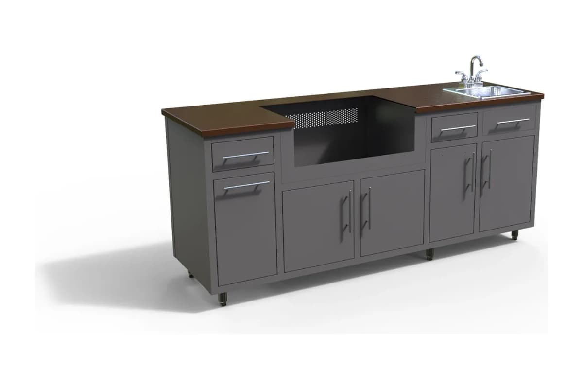 Coastal 80 Grill & Sink Island