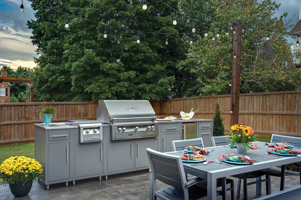 Custom kitchen exterior