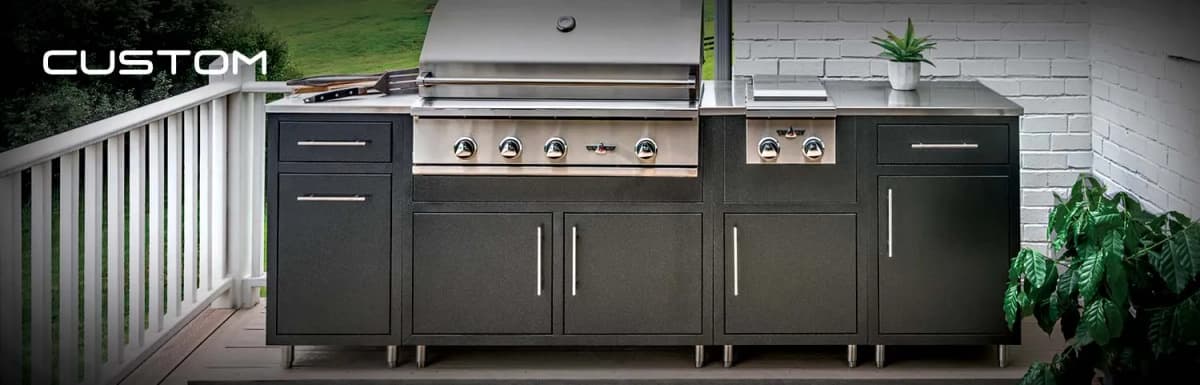 Challenger Designs custom outdoor kitchen