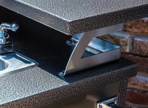Bar Top with Supports / Risers