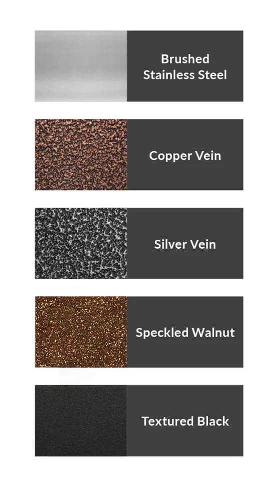 Countertop options