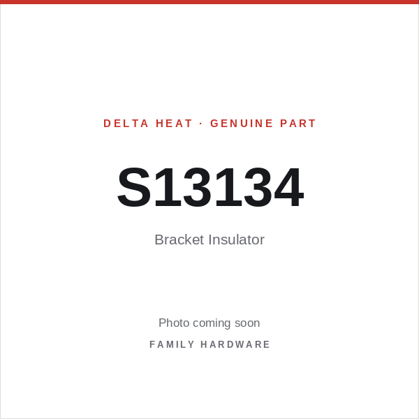 Bracket Insulator (S13134) — photo coming soon